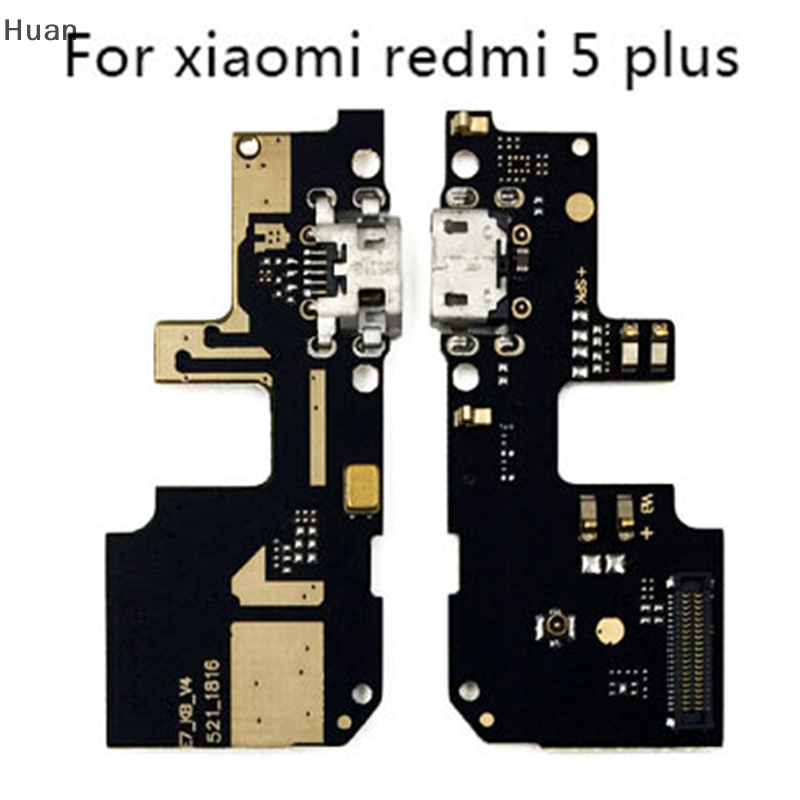 Huan Bộ phận thay thế cáp dẻo cổng sạc USB cho Xiaomi Redmi 5 Plus