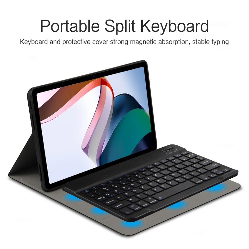 Smart Keyboard Case For Xiaomi Redmi Pad SE 11'' 2023 Tablet Bluetooth Keyboard Protective Cover Case
