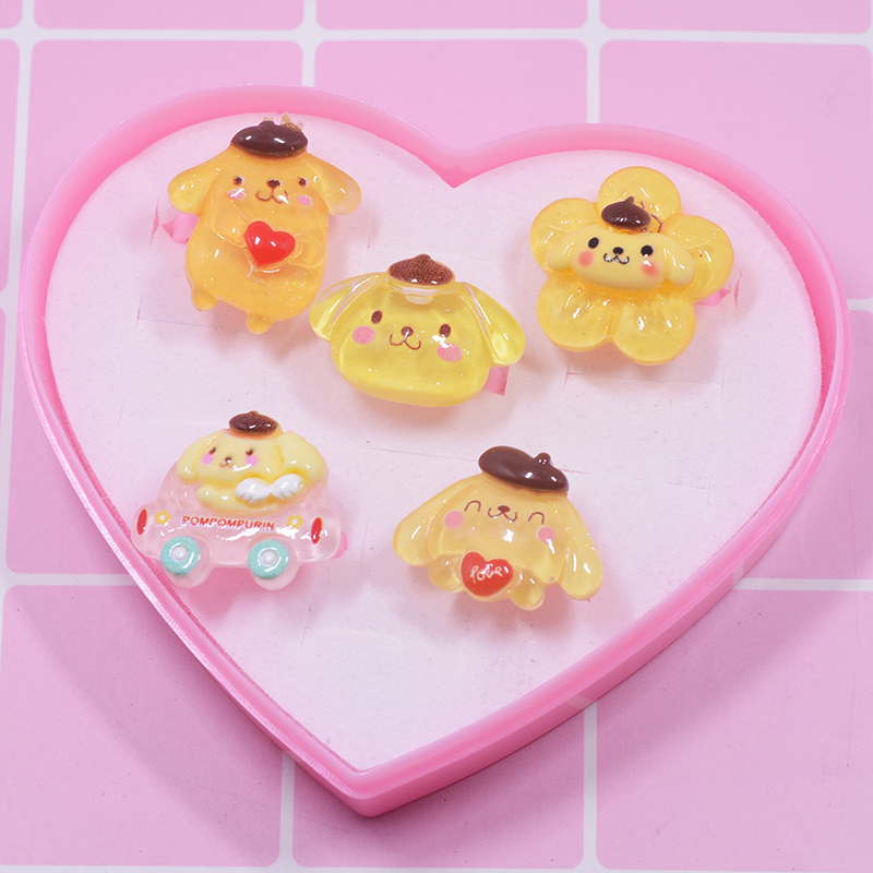 5/10pcs%20with%20Display%20box%20Cartoon%20Sanrio%20Anime%20Ring%20Adjustable%20Accessories%20Kawaii%20Hello%20Kitty%20Melodys%20Kuromi%20Friendship%20Girl%20Gift%20-%20Image%206