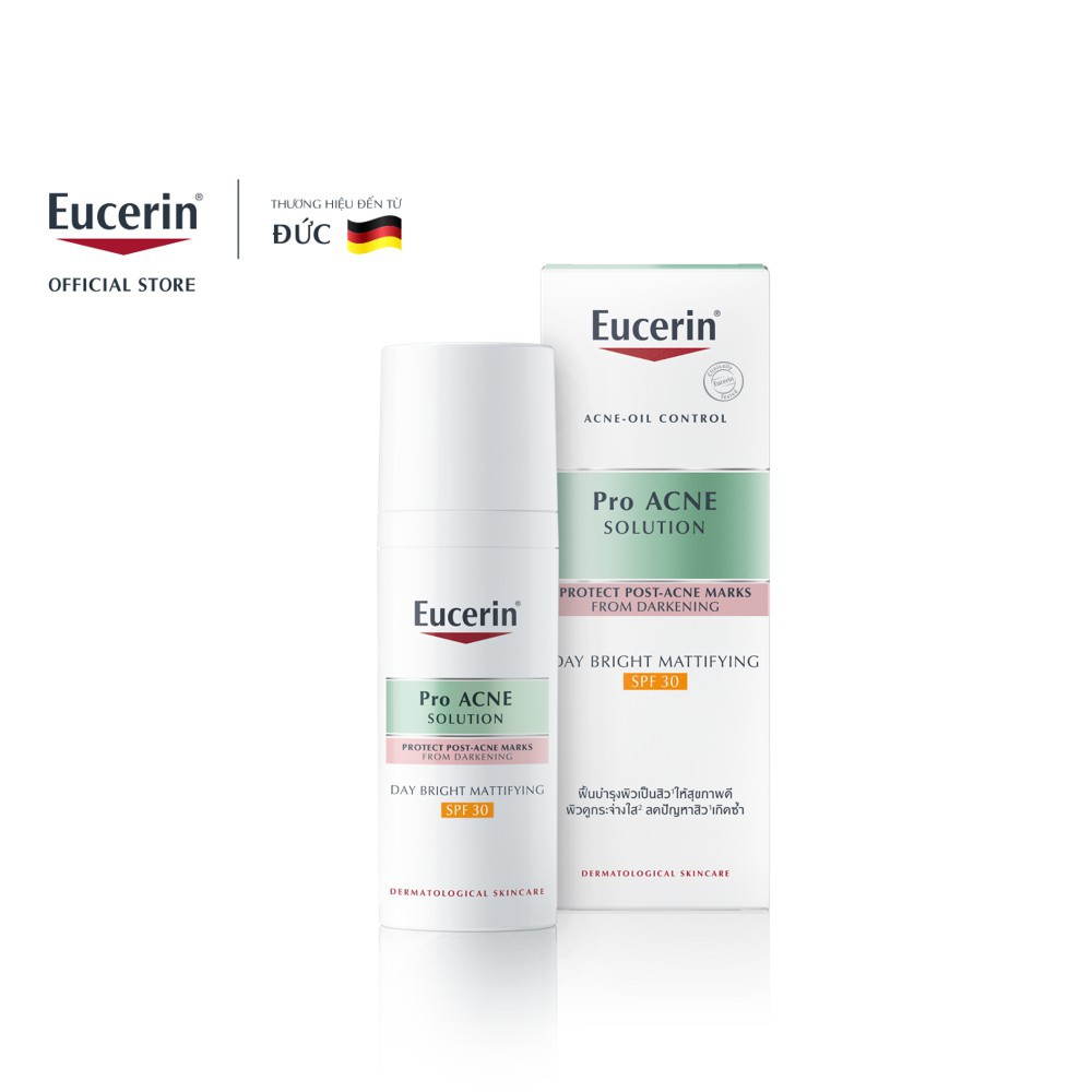 Eucerin Acne-Oil Control Pro Acne Solution Day Bright Mattifying SPF30 50ml
