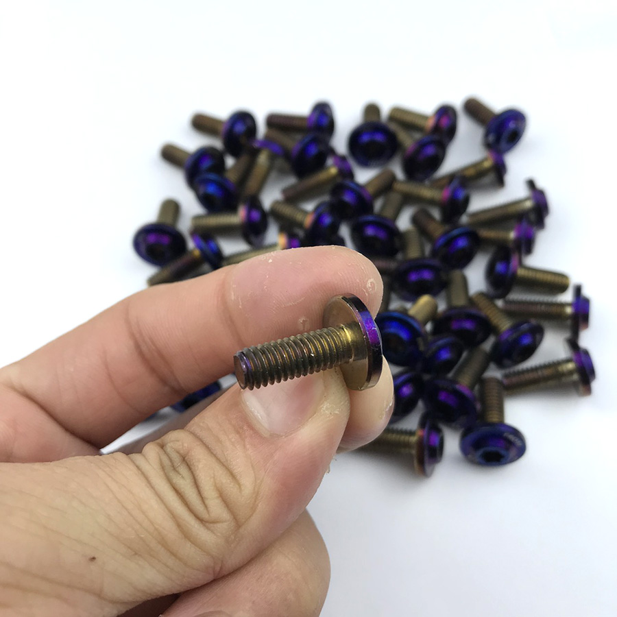 Ốc Proti M6 ,M8 Xi Màu Trang Trí Xe Máy [ Chọn 1 hoặc 5 ]