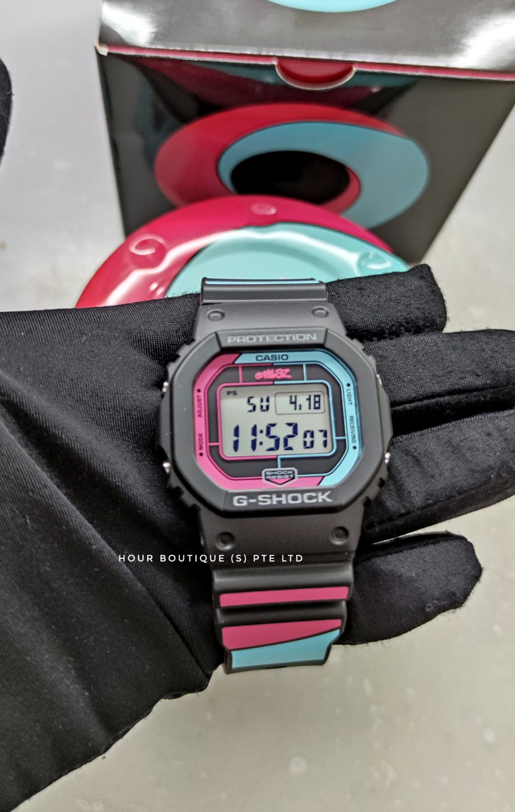 Brand New Gshock X Gorillaz Special Edition Watch Gw B5600gz 1dr Lazada Singapore