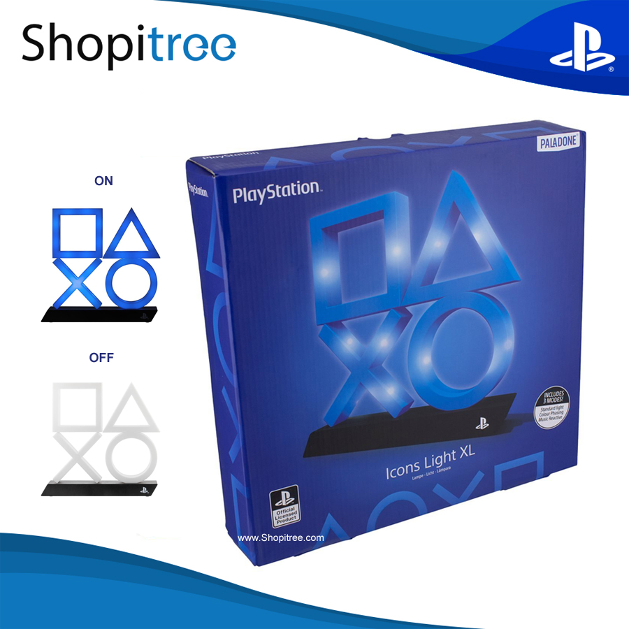 playstation icons light ps5 xl