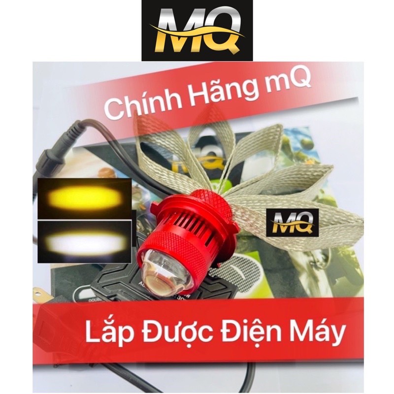Đèn Pha Led RUBY Bi Cầu Mini 2 Mầu Đuôi Công Chuyên Ô Tô Xe Máy 2022 Chip Mini L2
