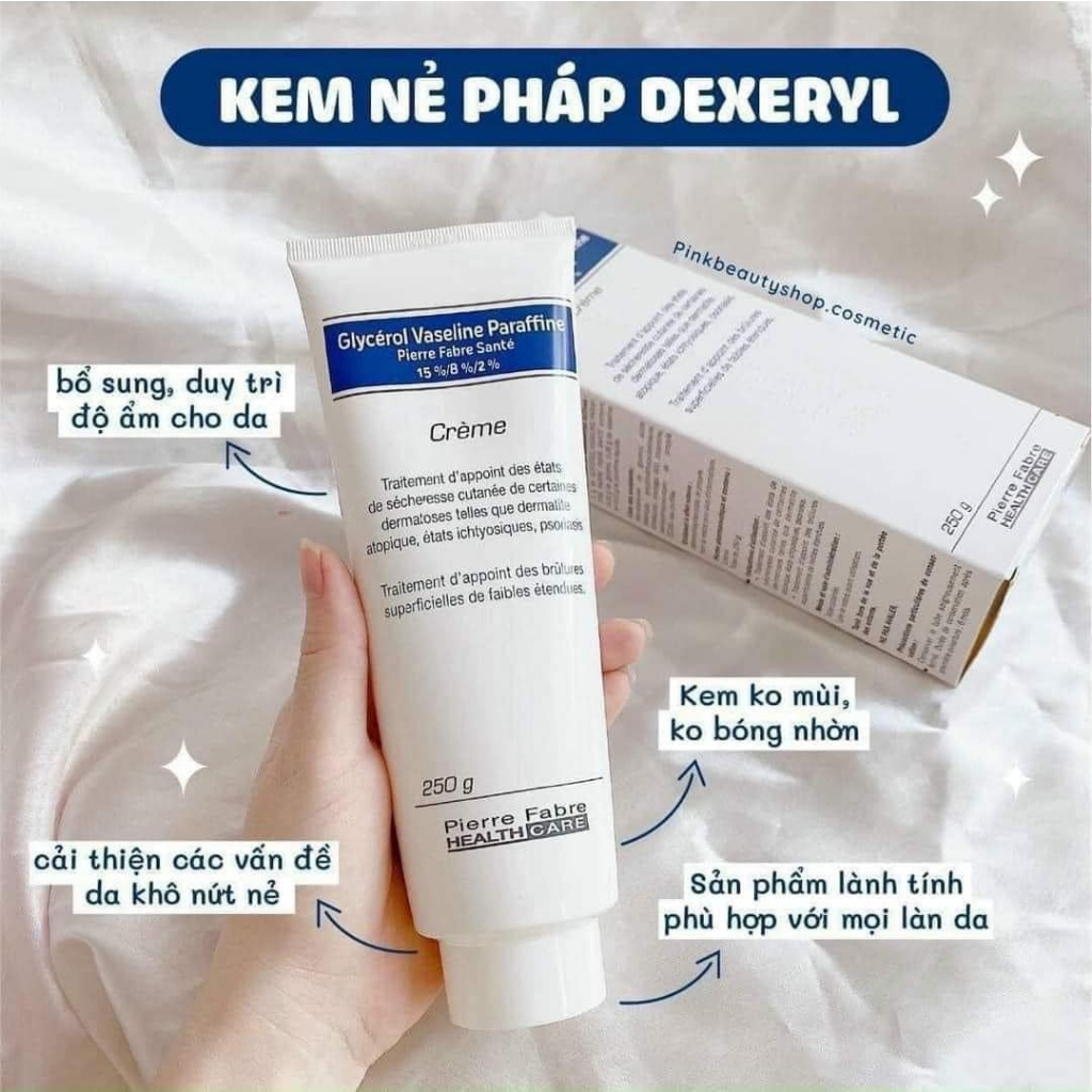Kem dưỡng da chống nẻ dexeryl crème 250g