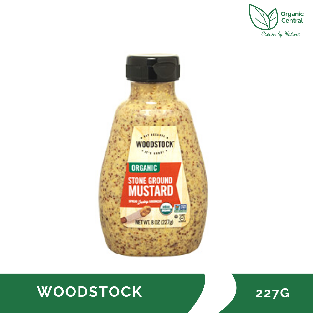 Woodstock Farms Organic Stone Ground Mustard 227g Lazada PH