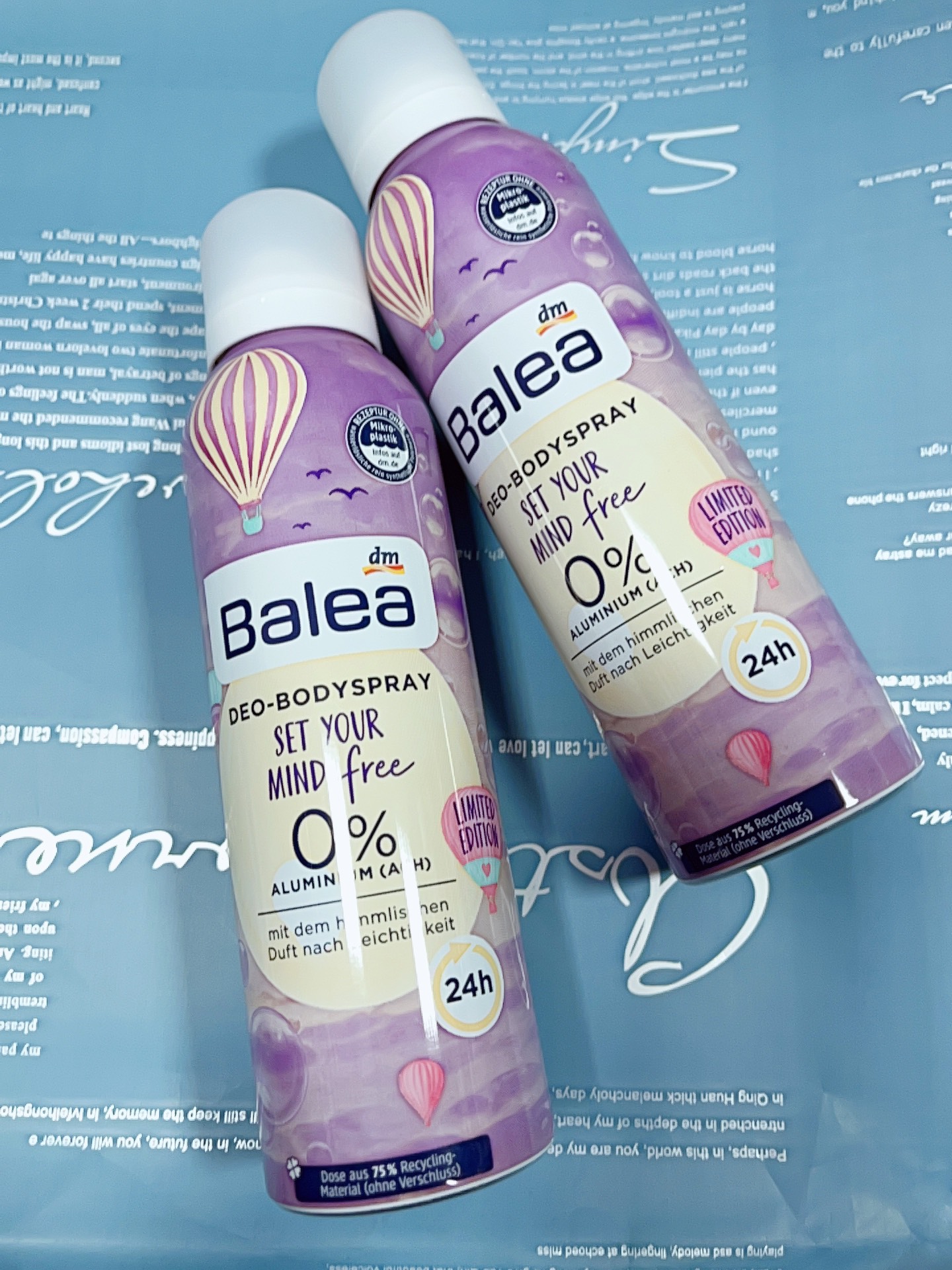Xịt thơm body Balea Your Mind Free 200ml