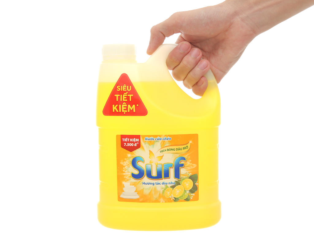 Nước Rửa Chén Surf Hương Tắc 1.5kg