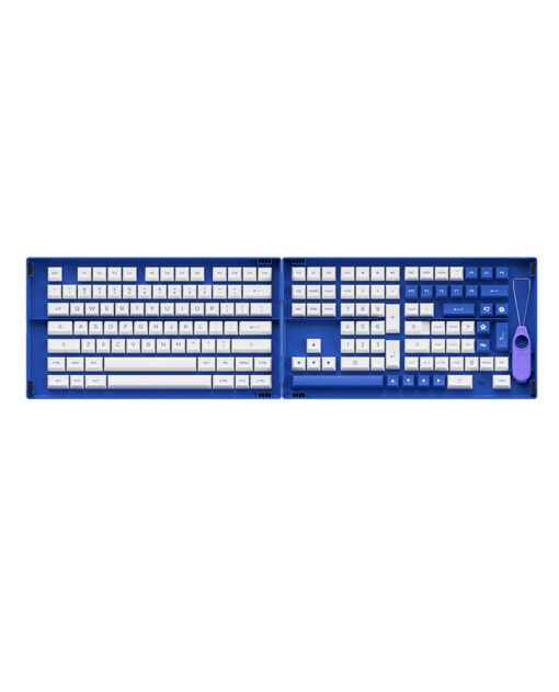 Nút Bàn Phím Cơ - AKKO Keycap set – Blue on White (PBT Double-Shot/ASA profile/197 nút)