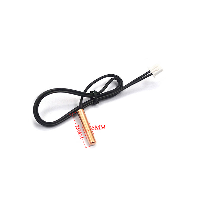 Air conditioning temperature sensor 5K 10K 15K 20K 25k 50K Air Conditioner Tube Sensor rubber head copper head.