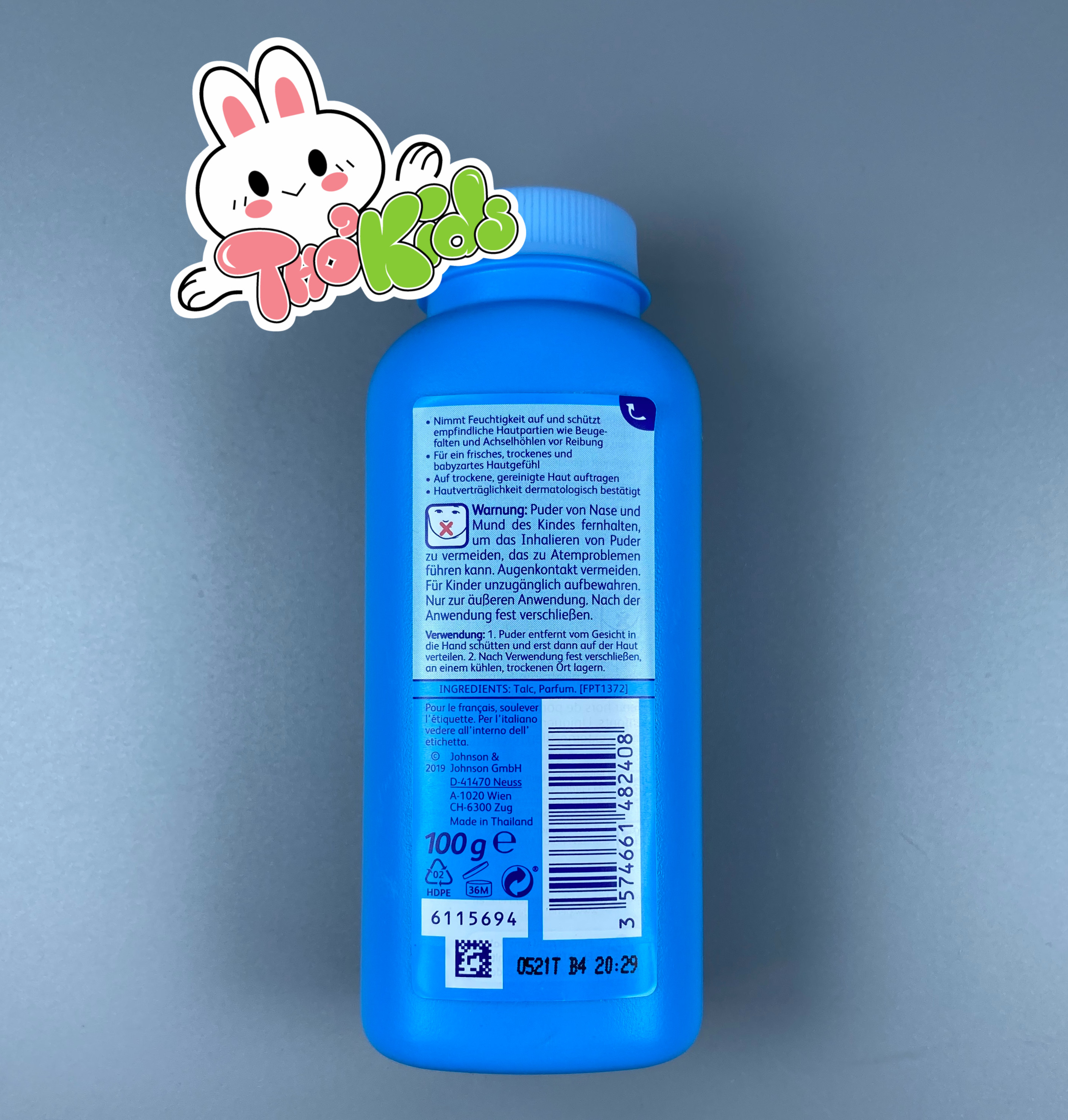 Phấn rôm Penaten Puder 100g - Hàng Nội Địa Đức