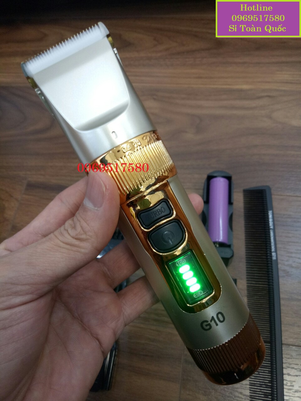 Tông đơ cắt tóc chuyên nghiệp G1O