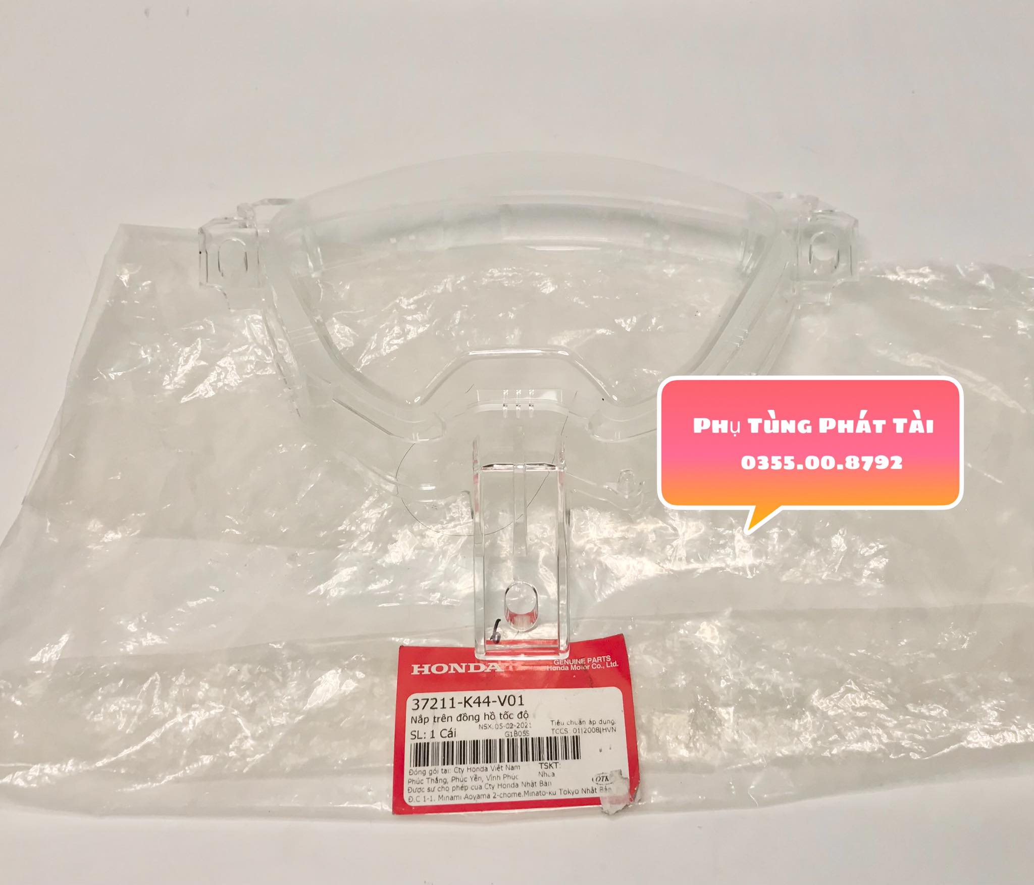 Mặt Kính Đồng Hồ Vision 2014 - 2020 Chính Hãng Honda