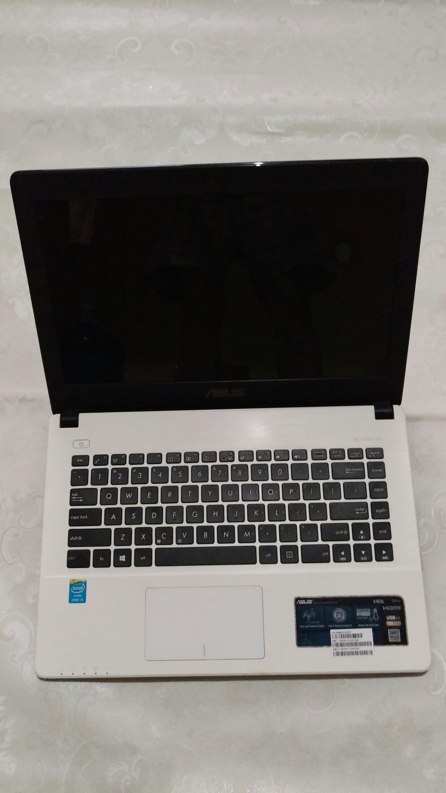 Laptop Asus X452L Intel Core i3 4030u 1.9Ghz Ram 4G Ổ SSD 128G Màn hình 14