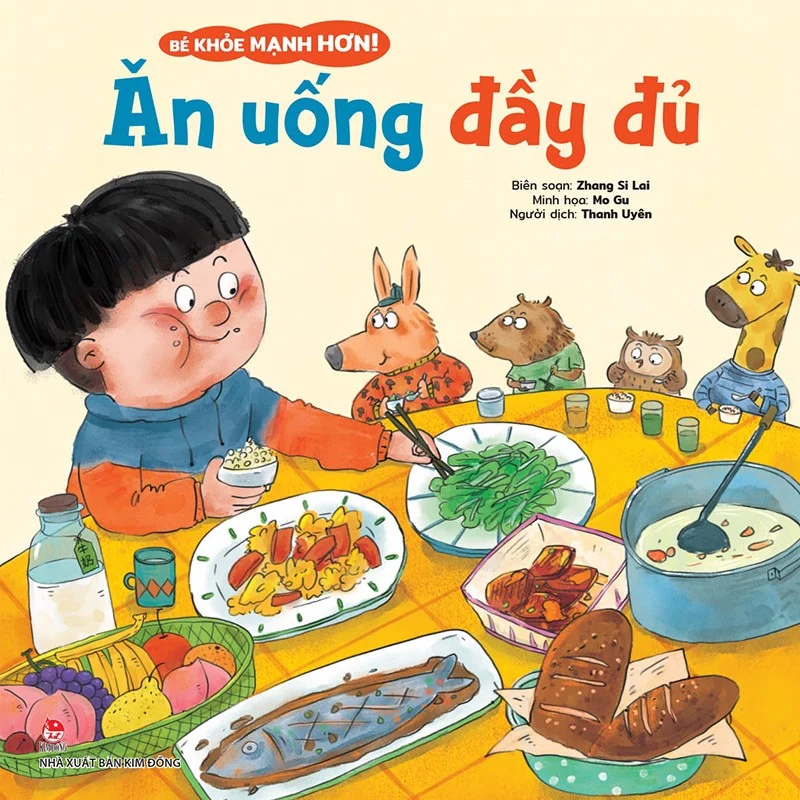 Fahasa - Bé Khỏe Mạnh Hơn! - Ăn Uống Đầy Đủ