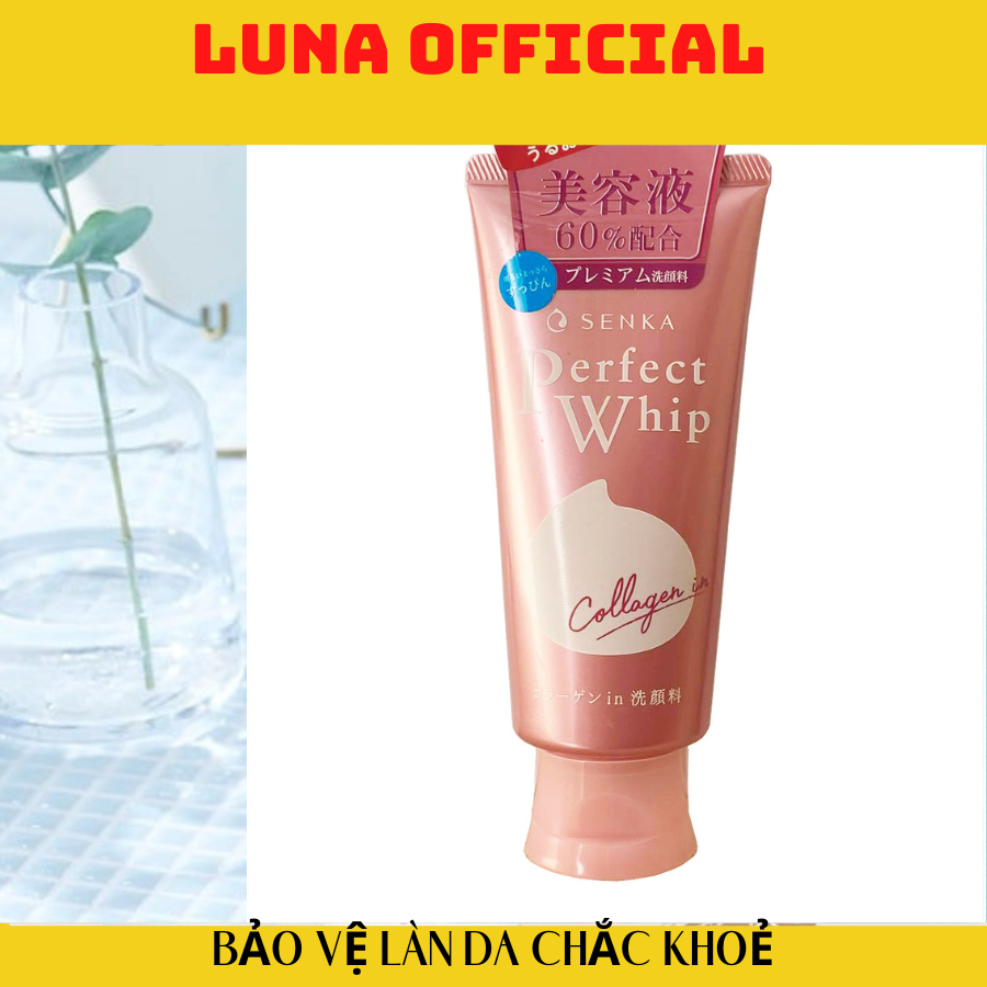 Sữa Rửa Mặt Senka Perfect Whip 120g - Nhật Bản