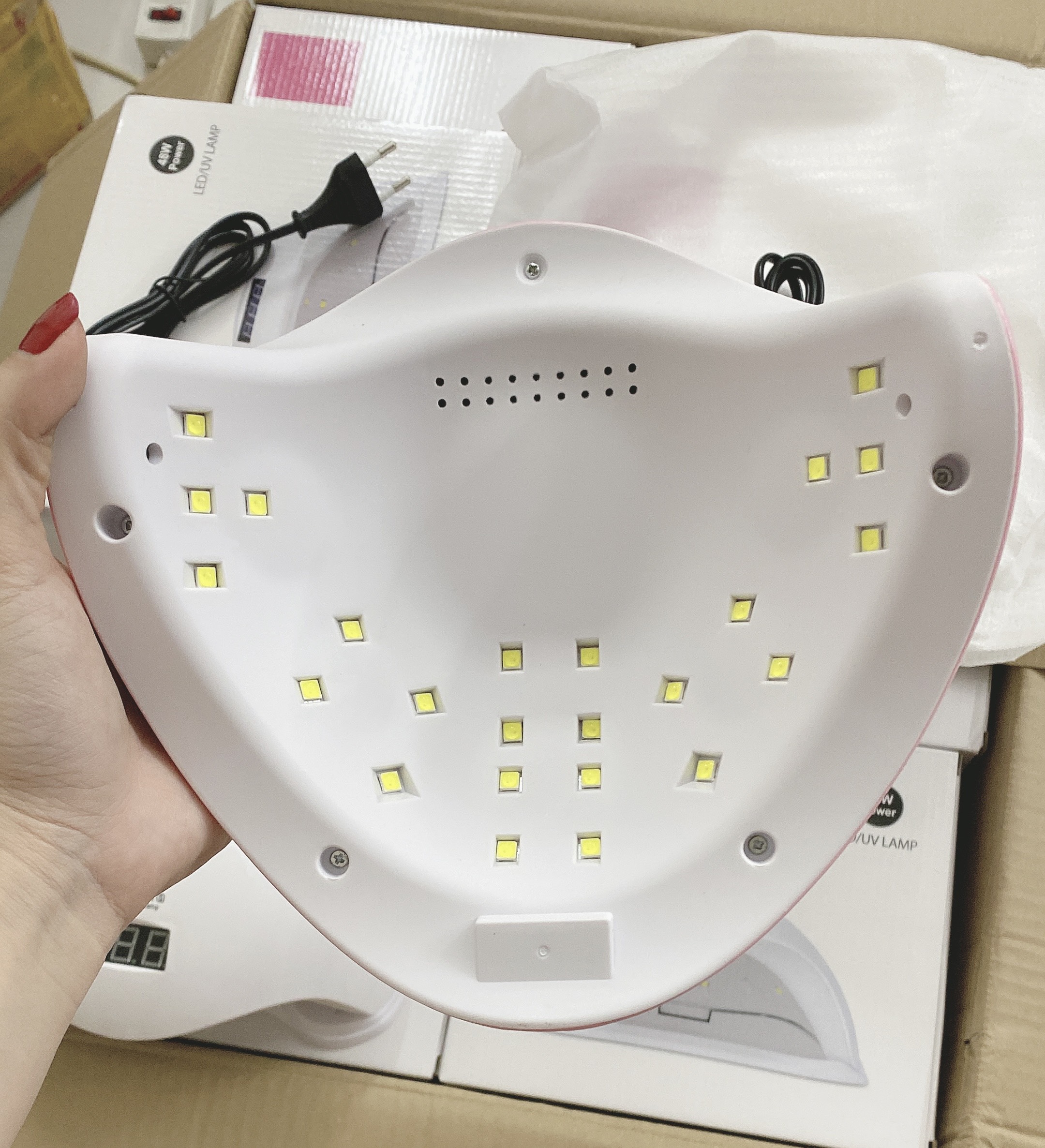 [Chính hãng] Máy hơ Sun5 tem xanh 48w - Mini Nails