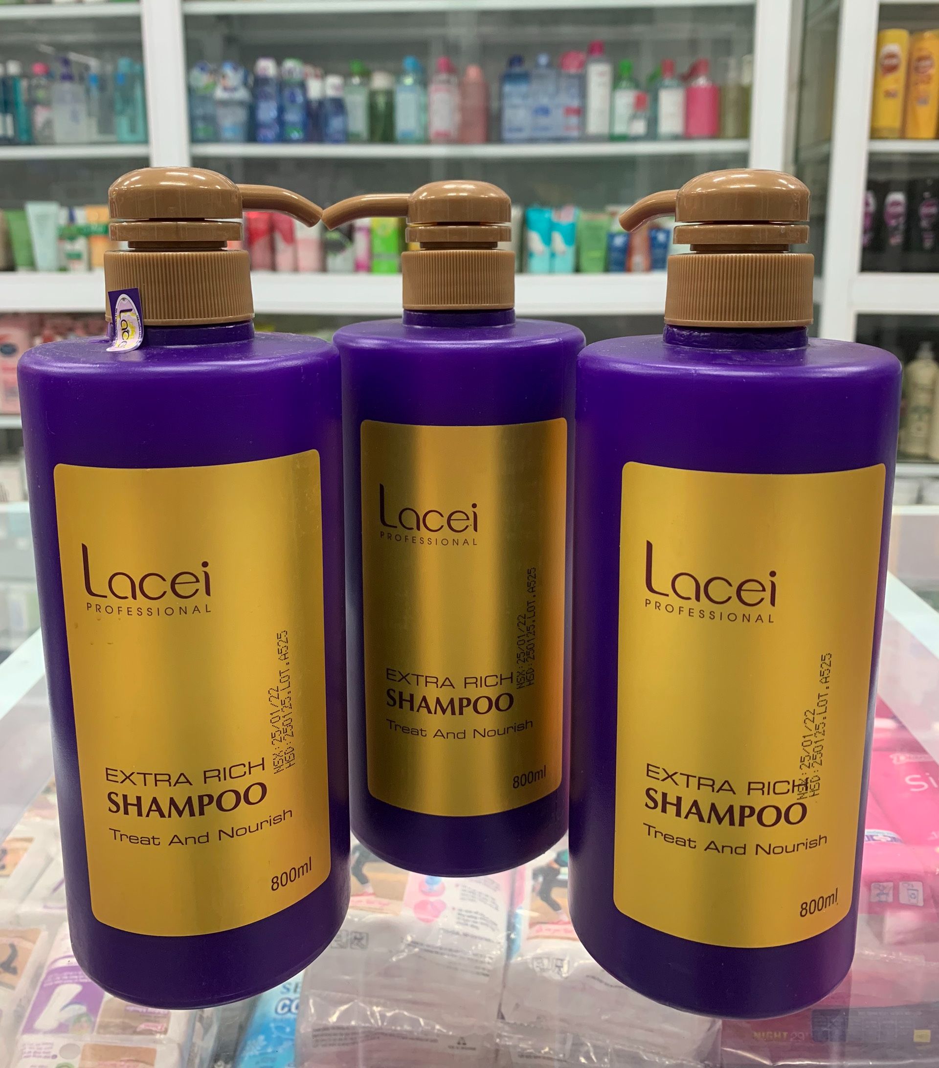 [HCM]Dầu gội LACEI 800ml chai khổng lồ