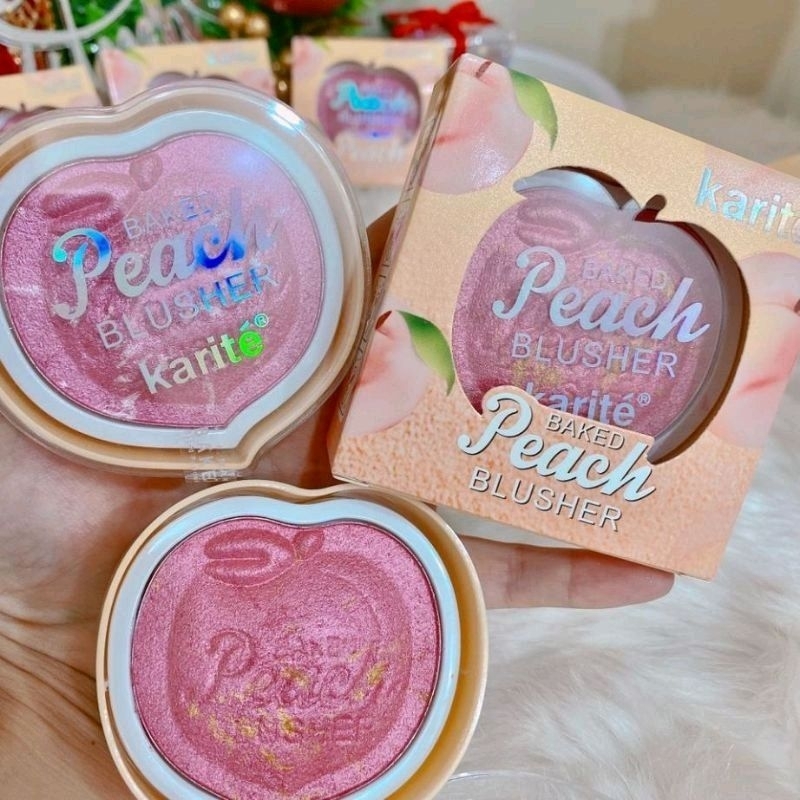Phấn má hồng nhũ sáng karite thái lan