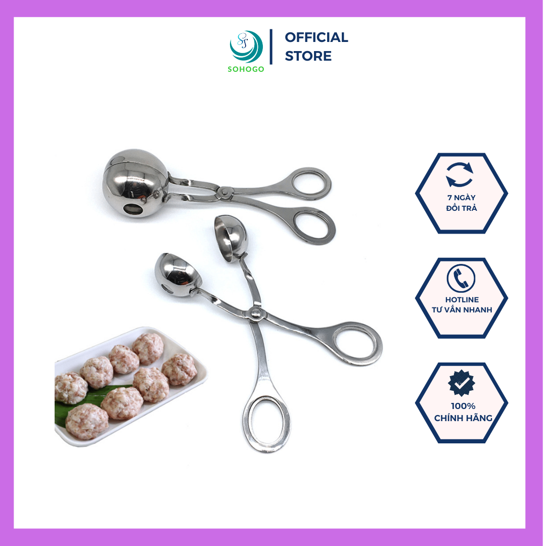 [SẴN HÀNG-HCM]- Dụng cụ kẹp chả viên, thịt viên