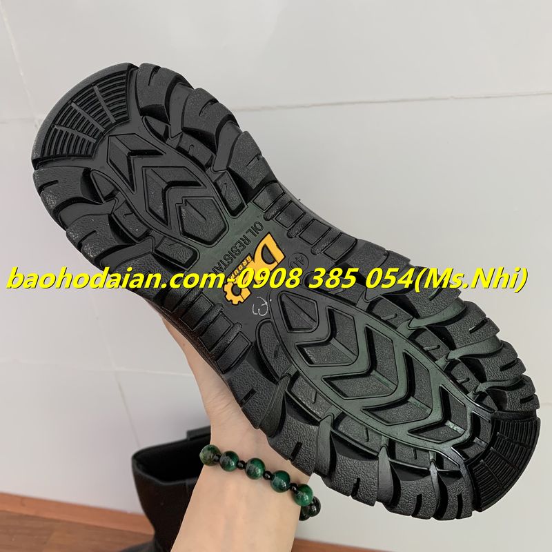 Ủng da bảo hộ lao động chính hãng DH Group
