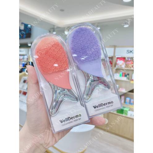 [FreeshipMax] MÁY RỬA MẶT CÁ WELLDERMA CLEANSING FISH [May Rua Mat] - Lisa Cosmetic