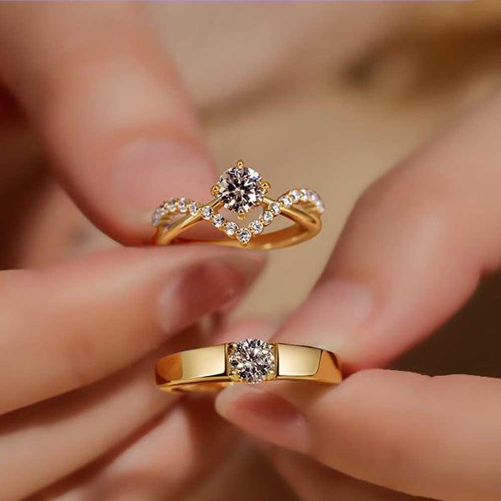 diamond couple ring
