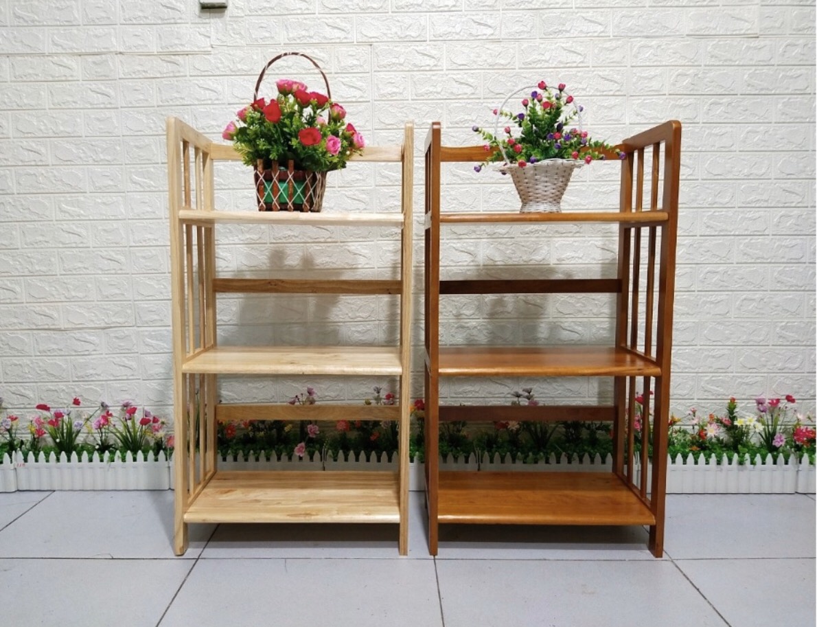 Kệ Sách 3 Tầng (Rộng 50cm)- Vàng