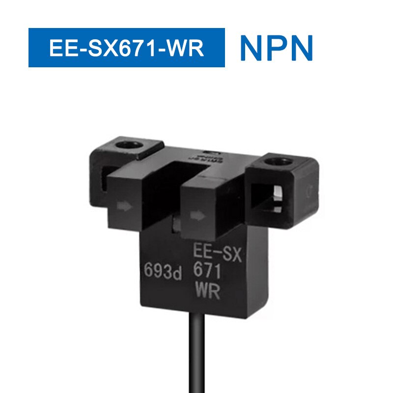 {：“》： photoelectric switch u-type sensor switch with 1m cable ee-sx672-wr/671/670a/3/sx674p-wr proximity switch npn pnp
