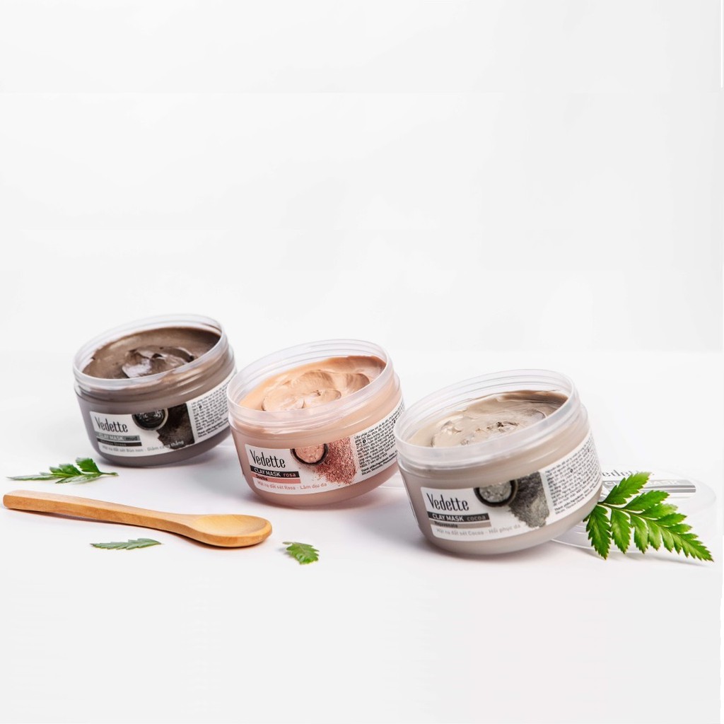 Mặt nạ đất sét Vedette Bùn Khoáng (Mud) 145g MNDS-BK-HH0145