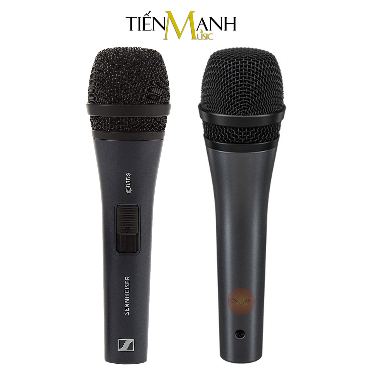 [Chính Hãng] Micro Cầm Tay Sennheiser E835S Có Công Tắc - Mic Cardioid E835 Dynamic Vocal Microphone E 835-S