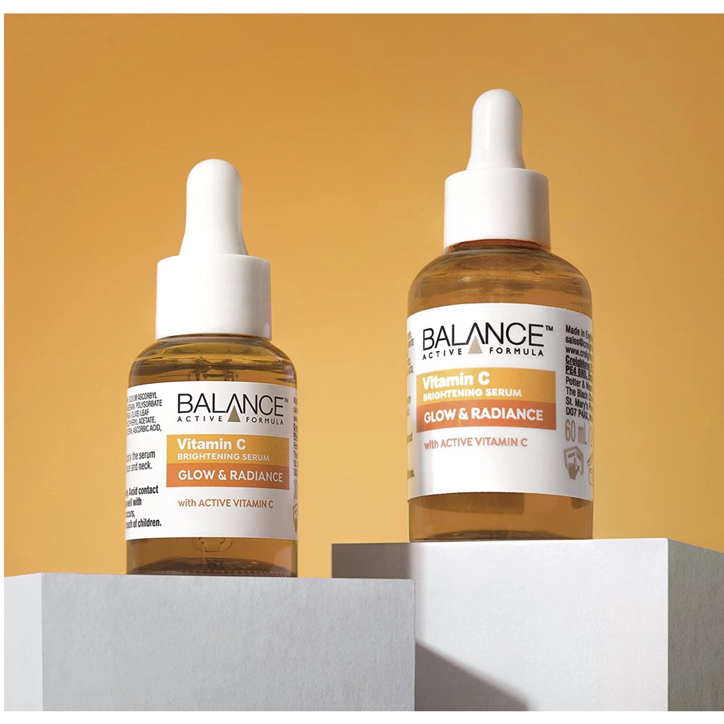 Trinh Chất Serum Vitamin C Sáng Da, Mờ Thâm Balance Active Formula 30ml - 60ml