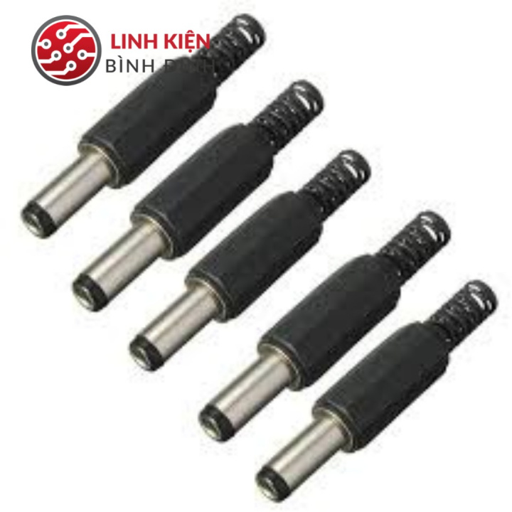 Bộ 5 chui cắm đực DC 5.5mm