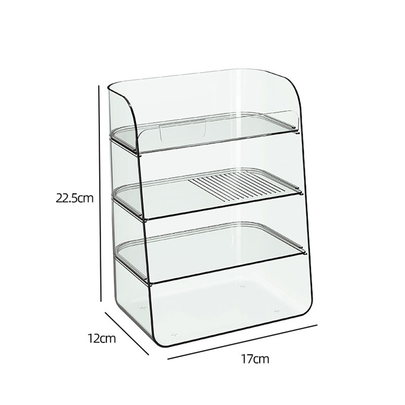 Cosmetics storage box, bedroom, bathroom, large capacity dresser, skincare products, lipstick finishing box, storage shelf