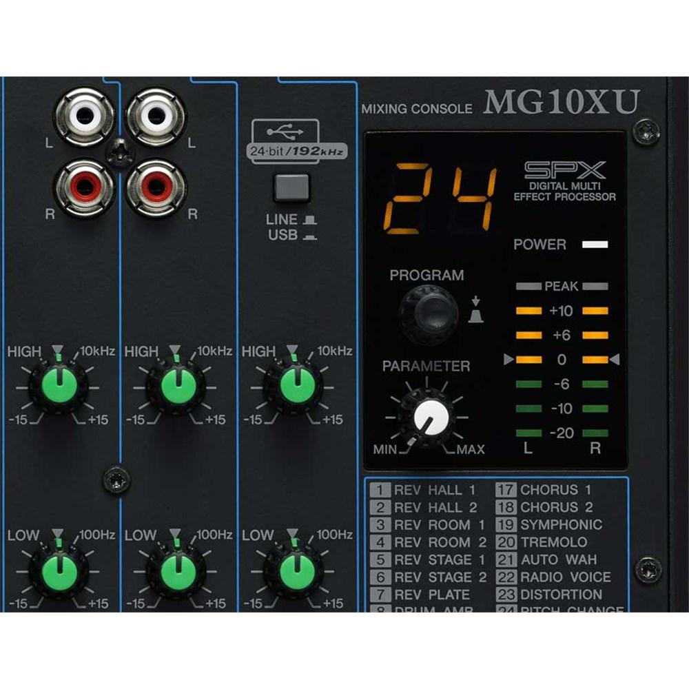 Yamaha MG10XU 10-channel Stereo Mixer witth effects | Lazada Singapore