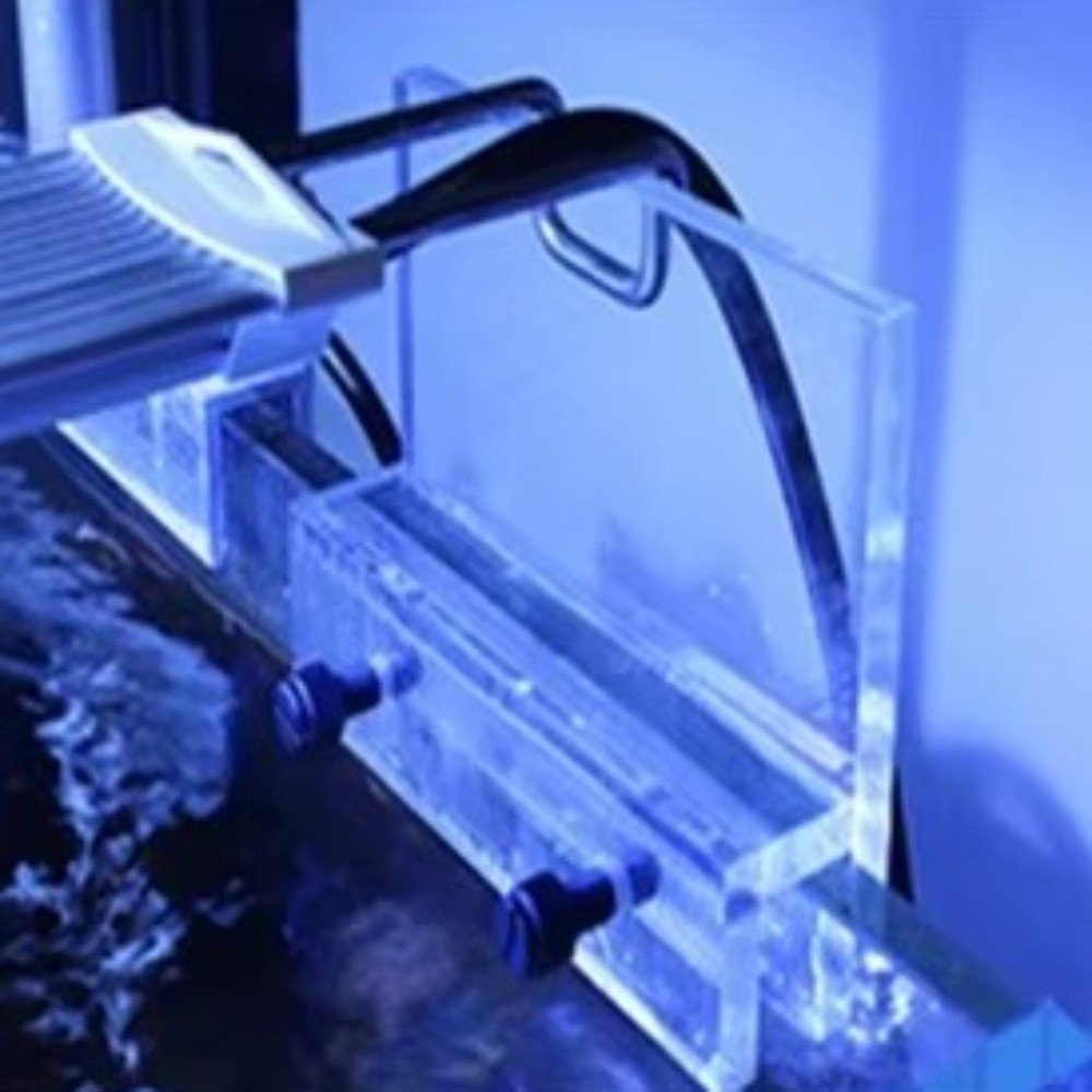 Practical Clear Acrylic Aquarium LED Light Holder No-Drill Hanging ...