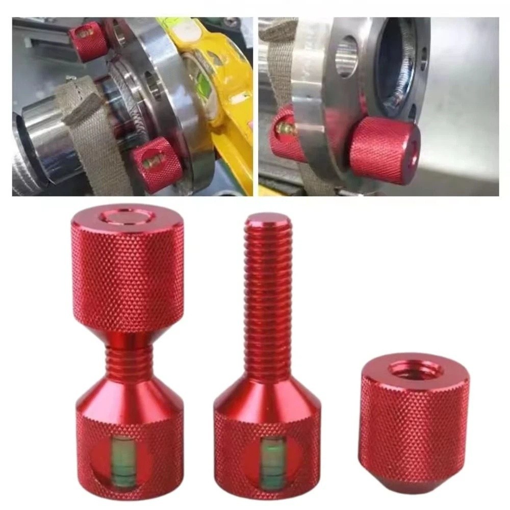 Handy Aluminum Two Hole Pins Set Double Hole Built-in Level Flange ...