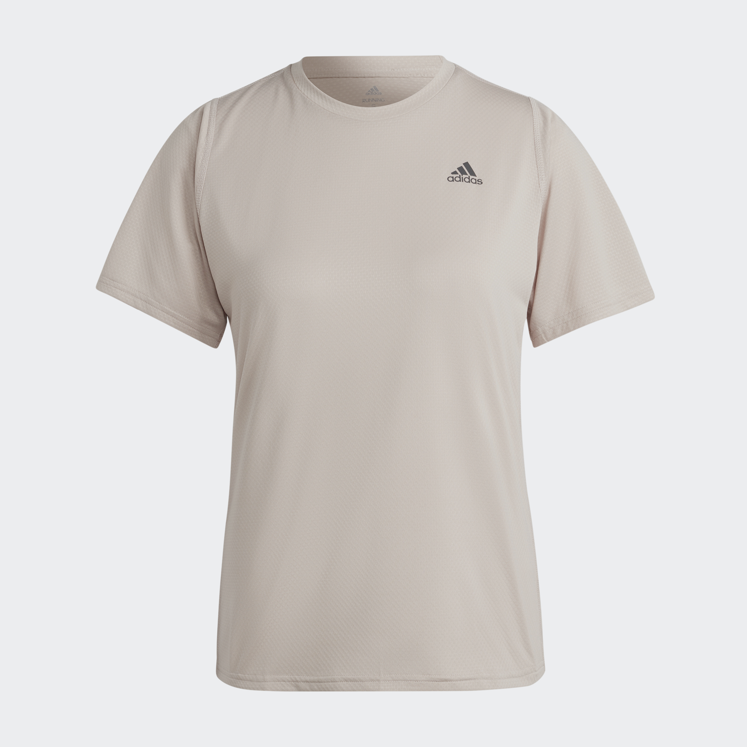 Adidas chạy áo thun 3 bar run icons nữ nâu hr9886