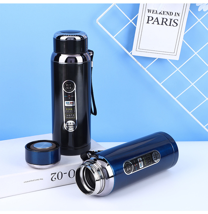 BÌNH GIỮ NHIỆT 800ML LOẠI XỊN INOX 304