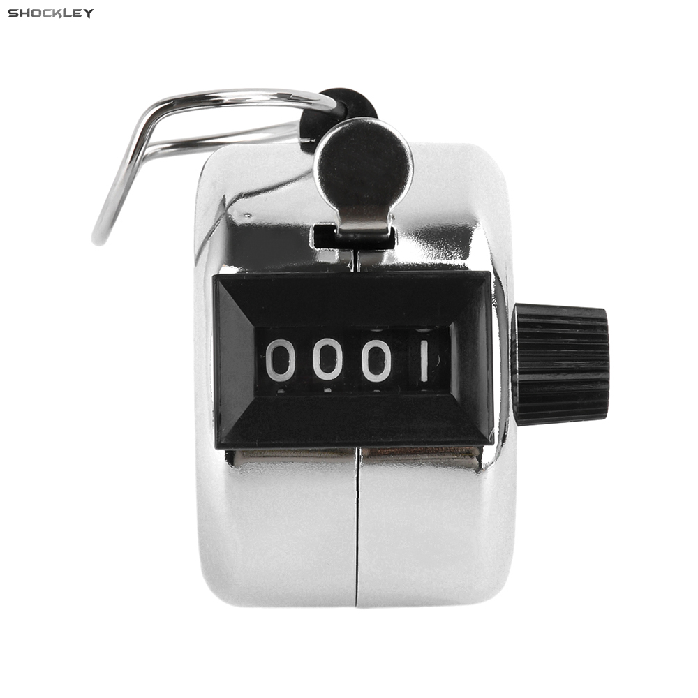 Manual mechanical counter, pedestrian flow warehouse, piece metal counting device