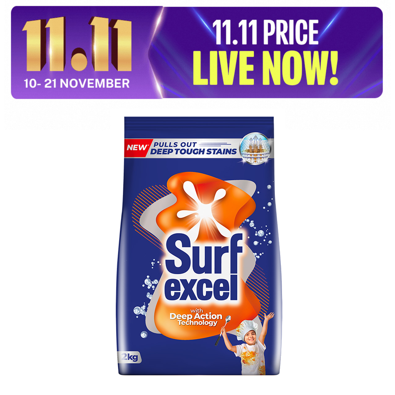 Surf Excel Washing Powder - 2KG