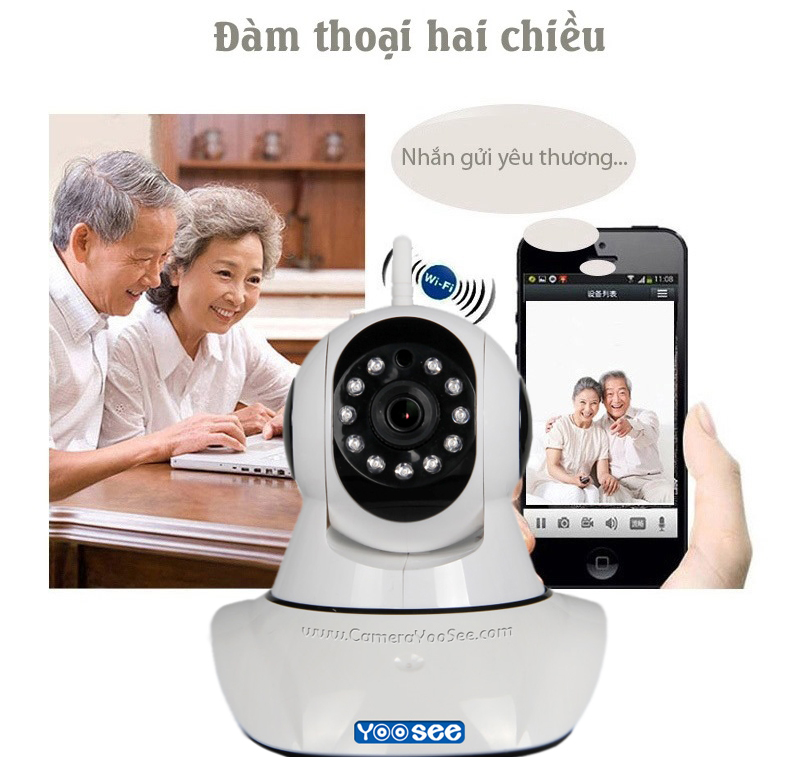 camera ip yoosee xoay 360 độ