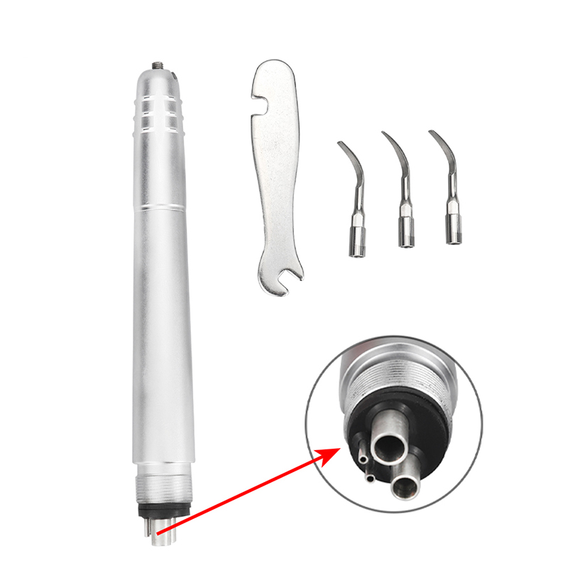 Set Ultrasonic Air Teeth Cleaning Handpiece 2/4 Holes G1,G2,P1