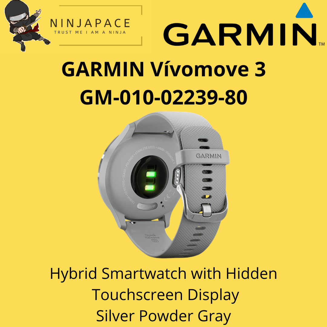 GARMIN GM-010-02239-80 Vívomove Stylish hybrid smartwatches with