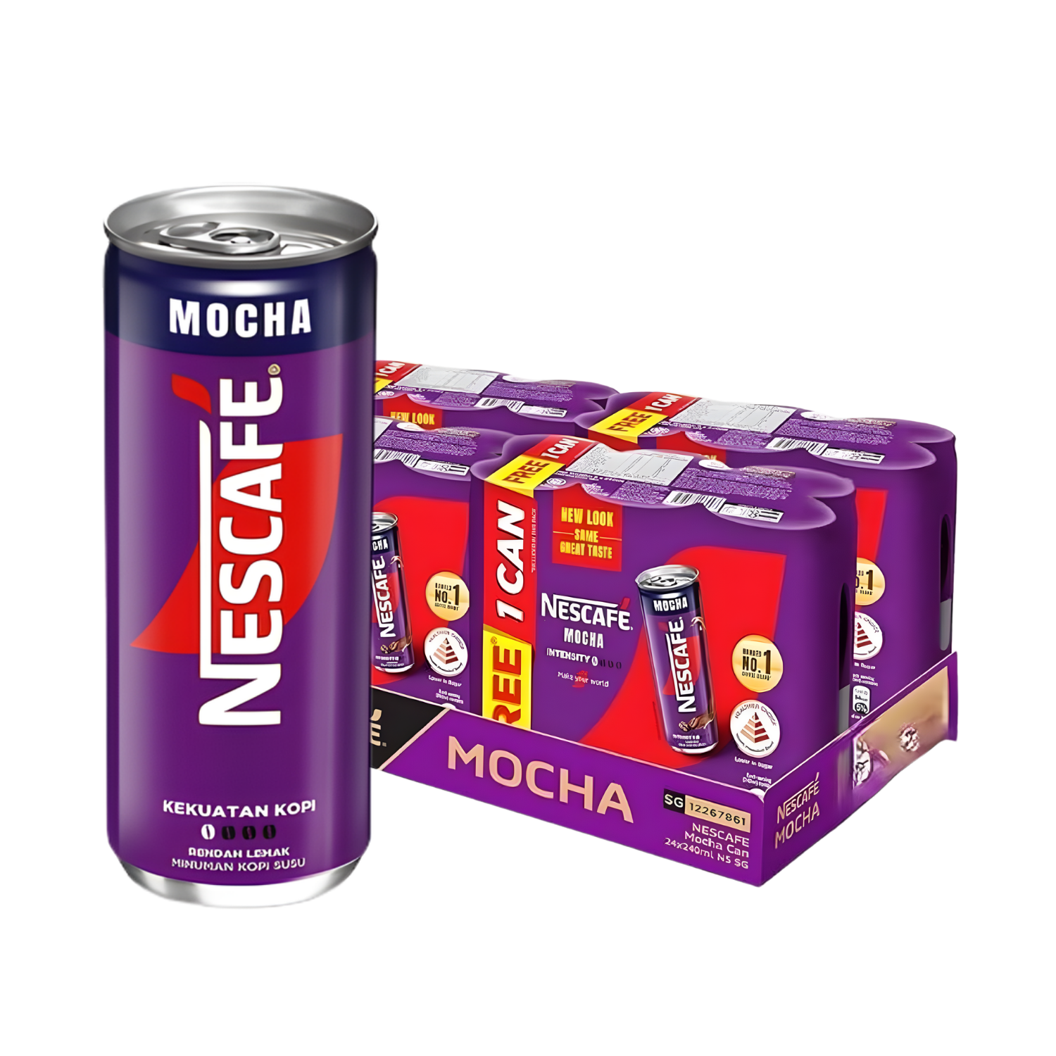 NESTLE Nescafe Mocha 240ML X 24 (CAN) | Lazada Singapore