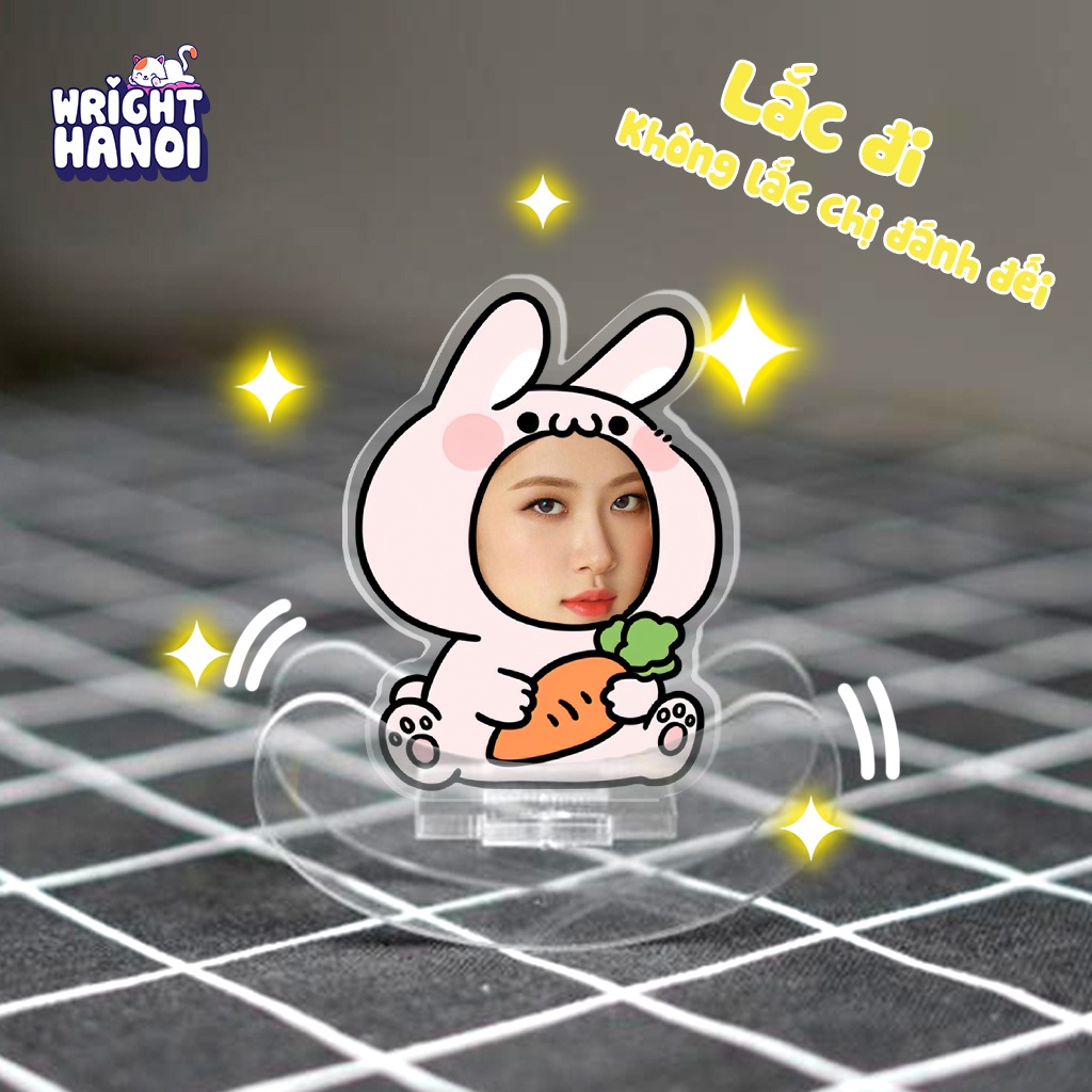 Mô hình standee lắc lư chibi đáng yêu in theo yêu cầu