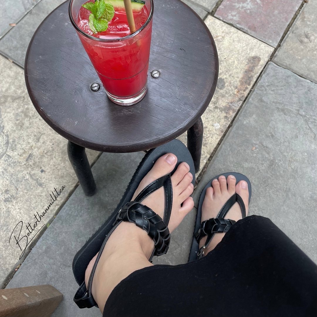 [No.37] Giày Sandals NỮ kẹp phối quai thắt bím