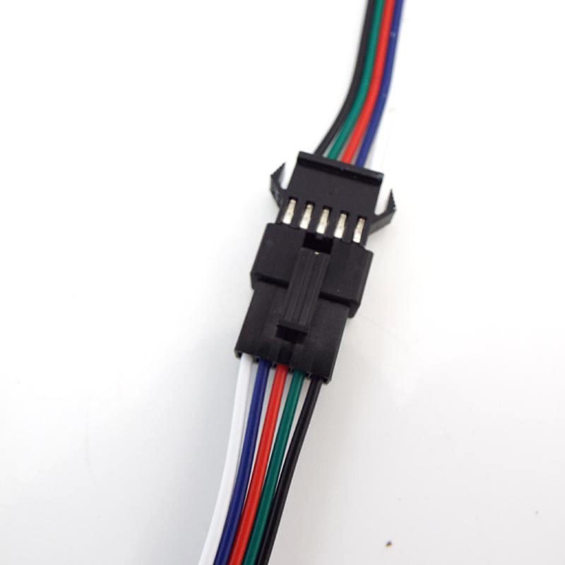Qkkqla 2p 3p 4p 5p 6p sm jst male to female connector power supply cable wire