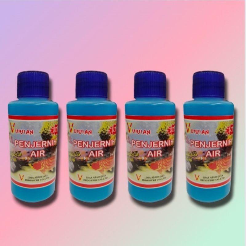 Vivian/Kiyosaki/Takari/SP obat penjernih air Aquarium 100ml