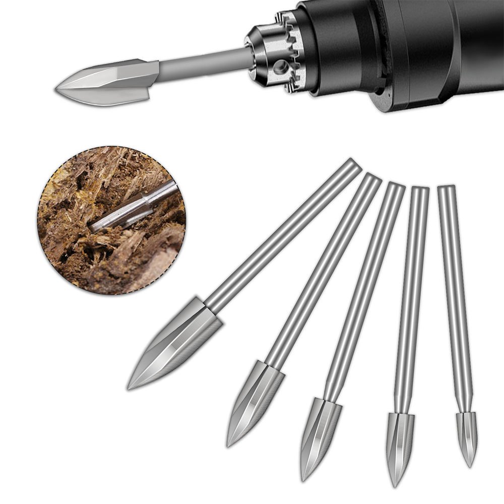 mũi lũa gỗ điêu khắc, chạm trổ khắc tỉa cốt 3mm